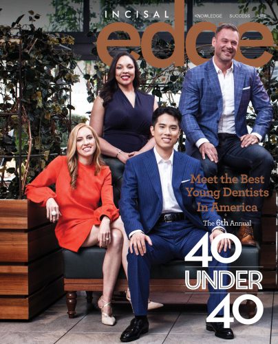 Edge Magazine 40 under 40 dentist